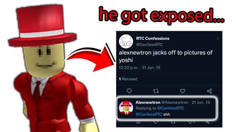 Alexnewtron Got Exposed... (MeepCity) - YouTube