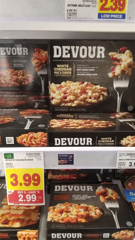 Devour Frozen Meals just $2.49 - Kroger Couponing