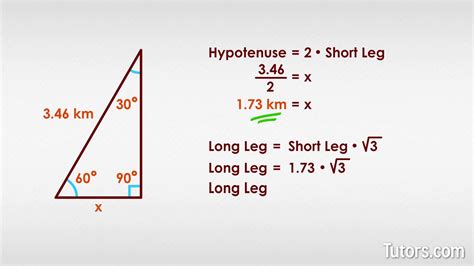 30 6090 Triangle Calculator