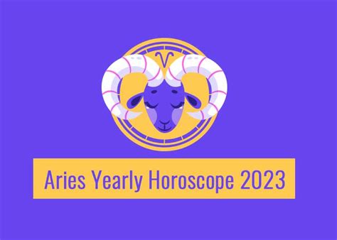 Aries Yearly Horoscope 2023 – Read Aries 2023 Horoscope In Details