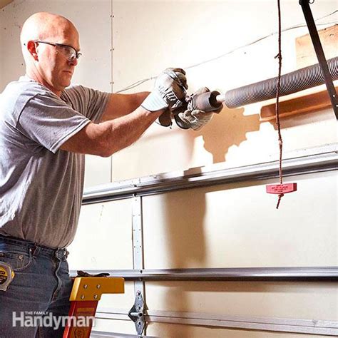 Garage Door Spring and Cable Repair (DIY) | Family Handyman