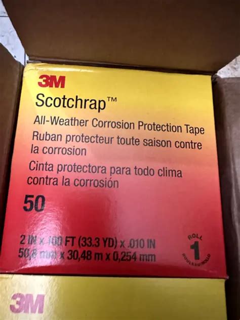 3M SCOTCH SCOTCHRAP All Weather Corrosion Protection Tape 50 2" X 100 ...