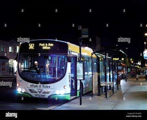 Salisbury Wiltshire England Park and Ride Bus Stock Photo - Alamy