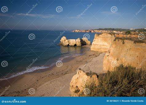 Portugal Algarve Coastline Stock Image - Image: 3618631