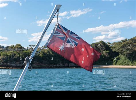 Australian red ensign flag hi-res stock photography and images - Alamy