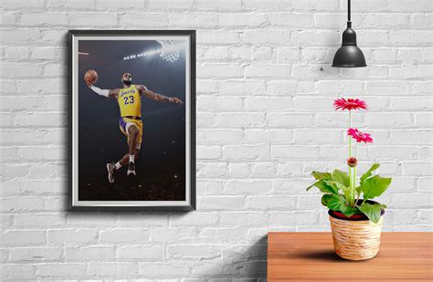 Lebron James The Signature Dunk Mark Poster Print Gift Idea | Etsy