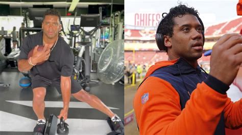 Viral Russell Wilson workout video has NFL fans clowning Broncos QB ...