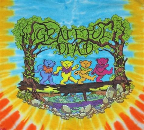 Grateful Dead Dancing Bears Tie Dye Shirt the Classic Dead - Etsy