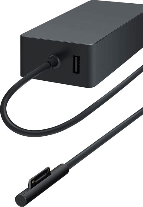 Microsoft Surface 65W Power Supply Black W8Y-00001/Q4Q-00001 - Best Buy