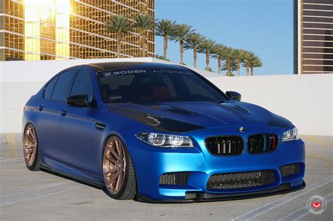 BMW F10 M5 with Vossen Wheels | BMW Car Tuning