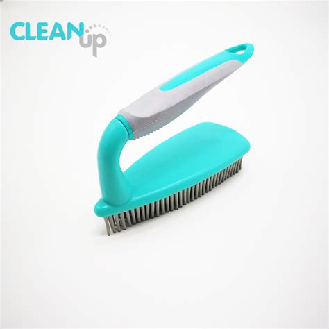 High Quality Rubber Bristles Floor Brush Cleaning Brush with TPR Handle - China Cleaning Tool ...