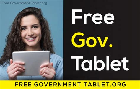 Free Government Tablets 2024 [How & Where to Apply]