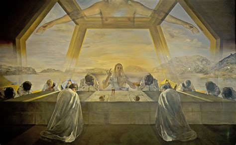 Salvador Dalí (artist) Spanish, 1904 - 1989 The Sacrament of the Last Supper, 1955. NGA ...