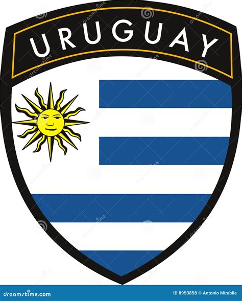 Uruguay Flag Royalty Free Stock Photos - Image: 8950858