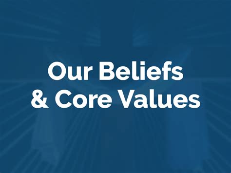 Our Beliefs & Core Values - The Wesleyan Church