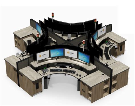 911 Dispatch Workstations | Consoles | Ergonomic Desks | Xybix