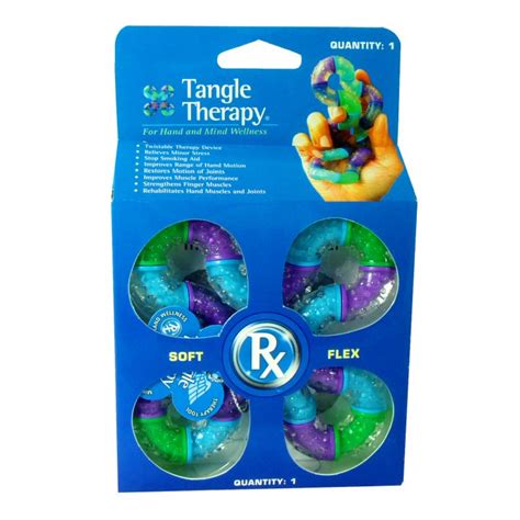 Tangle Therapy Relax Tactile Sensory Fidget Toy for ADHD and Autism (2 ...