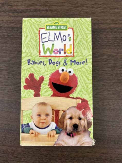 ELMOS WORLD - Babies, Dogs More (VHS, 2000) $10.86 - PicClick CA