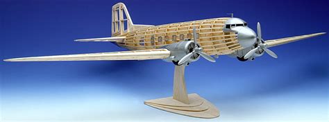 Guillow Douglas DC3 Wooden Balsa Aircraft Kit G804 | Hobbies