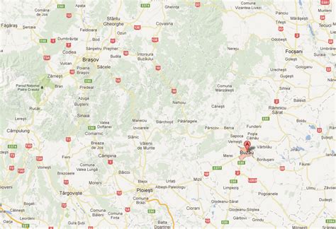 Buzau Map - Romania