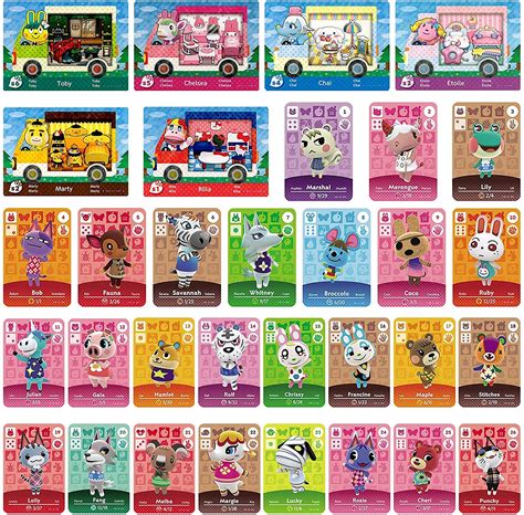 Buy 26+6 ANCH NFC Rare Character Villager Cards for Animal Crossing ...