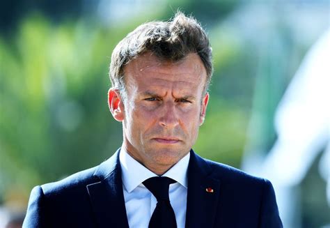 French President Macron calls not to politicize sports before the start ...