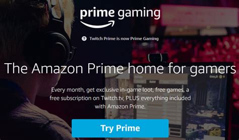 Amazon Rebrands Twitch Prime, No Longer Requires Twitch Account To ...