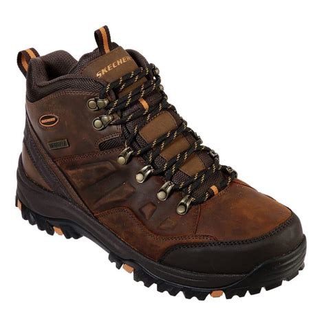 Skechers Men's Relment Traven Brown Hiking Boots by Skechers at Fleet Farm