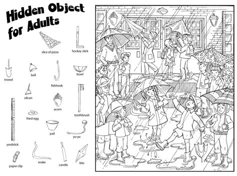 Halloween Hidden Objects - 15 Free PDF Printables | Printablee