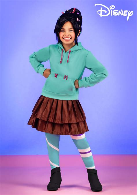 Disney Vanellope Wreck it Ralph Costume for Kids