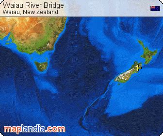 Waiau River Bridge | Waiau Google Satellite Map