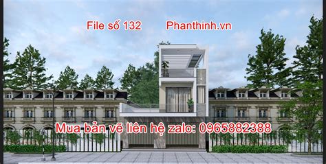 Thiet Ke Mat Tien Ban Ve Nha Pho Mat Tien 5m Dep - Hình ảnh số 13641