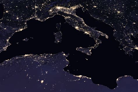 Newest NASA Satellite Photos of the Earth at Night