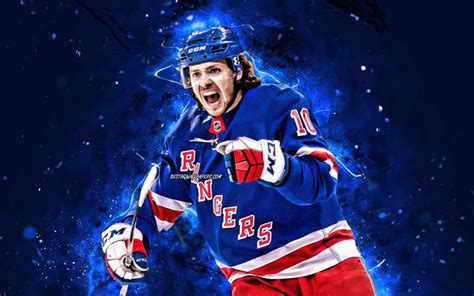 Download wallpapers Artemi Panarin, 4k, NHL, New York Rangers, hockey ...