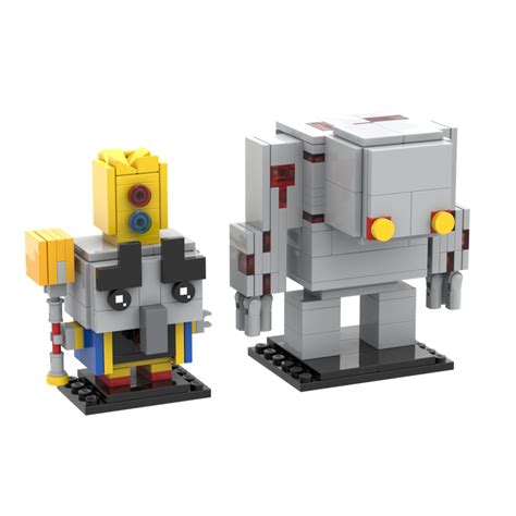 LEGO MOC Brickheadz Arch-Illager and Redstone Golem by Brickheaderz ...