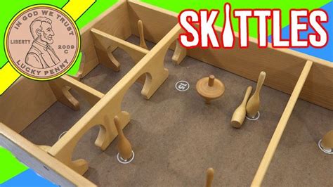 Skittles Spinning Top Game by Carrom Games | Spinning top, Skittles ...