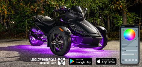 LEDGlow | Advanced Million Color Can Am Spyder LED Lights