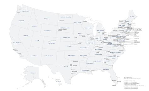 2023 Presidential Sites Map - White House Historical Association