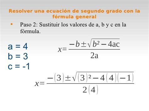 Ecuaciones Cuadraticas Con Formula General - abstractor