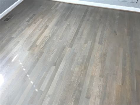 Classic gray stain grew on me. Looks great with loba satin finish. : HardWoodFloors | Grey wood ...