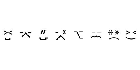 絵文字顔キーボード シンボル笑顔シンボル スマイリーフェイス セット ベクトル図 | プレミアムベクター