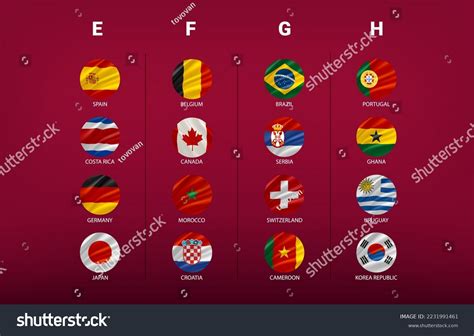 World Championship Table Template 3d Vector Stock Vector (Royalty Free ...