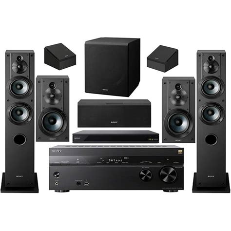 Sony 7.2-Channel Wireless Bluetooth 4K 3D HD Blu-ray A/V Surround Sound Multimedia Home Theater ...