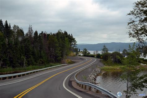 Cabot Trail scenic roadway in Cape Breton