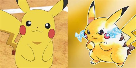 Pokémon Yellow's Pikachu Compared To The Anime's: Which Is Stronger