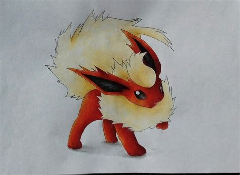 Pokemon - Flareon-Flamara by Pandaroszeogon on DeviantArt