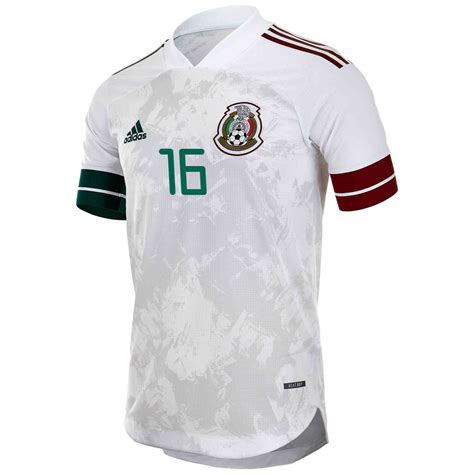 2020 adidas Hector Herrera Mexico Away Authentic Jersey - SoccerPro