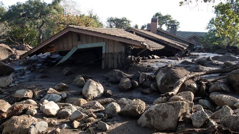 California mudslides: Rescuers race against time to find 17 missing ...