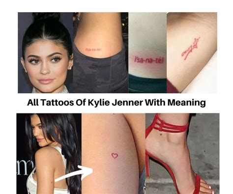 Kylie Jenner's All 10 Tattoos With Their Meanings | Fabbon