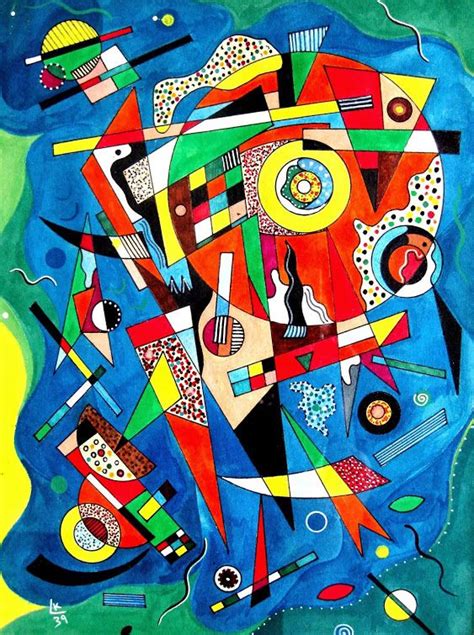 526 best "KANDINSKY" Inspired Projects images on Pinterest | Kandinsky ...